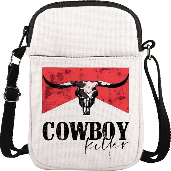 Lightweight Vintage Western Crossbody Purse - Perfect for Everyday Essentials - Picture 1 of 8